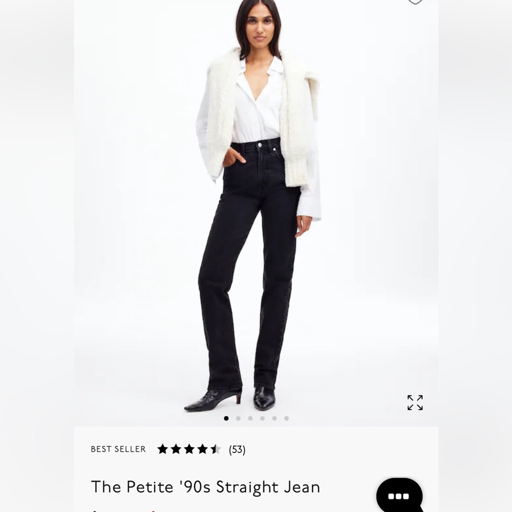 Madewell 90s straight jeans